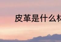 皮革是什么材质 皮革是啥材质