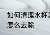 如何清理水杯里的污垢 杯子里的水垢怎么去除