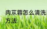 肉苁蓉怎么清洗比较好 肉苁蓉的清洁方法