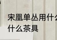 宋凰单丛用什么壶最好 凤凰单丛适合什么茶具