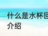 什么是水杯回流盖 水杯防漏回流盖的介绍