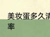 美妆蛋多久清洗一次 美妆蛋的清洗频率