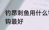 钓昂刺鱼用什么钩最好 钓昂刺鱼用啥钩最好